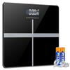 Bathroom Scale, Highly Accurate Digital Bathroom Body Scale, Precisely Measures Weight Up To 400 Lb,Black
