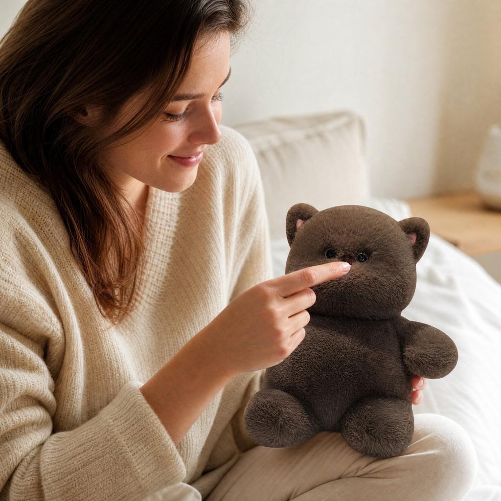 Weiches Plüschtier - Kuscheliger Plüsch für Kinder und Erwachsene, Perfekt für die Heimdekoration und Geburtstagsgeschenke