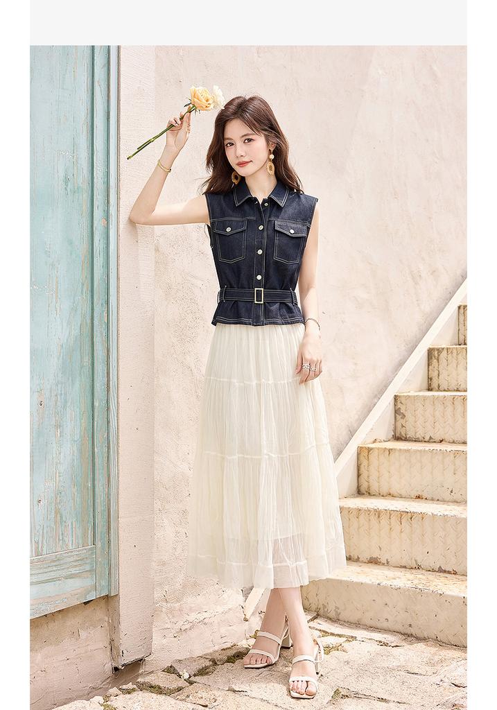 Design Sense Niche Fashion Temperament Slimming Suit for Petite Women