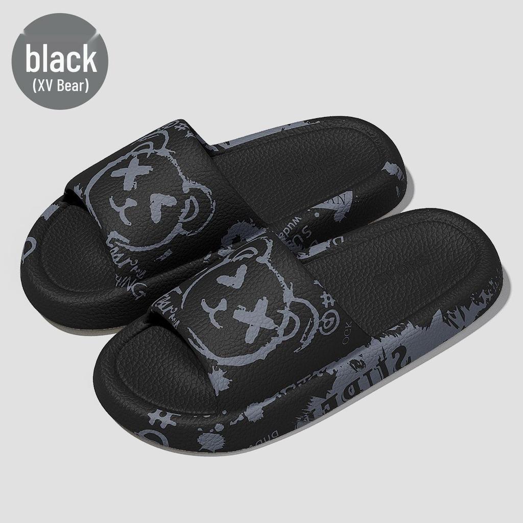 Women's and Men's Summer Non-Slip Cool EVA Bathroom Slippers with Soft Bottom.