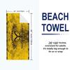 Yellowstone Print Beach Towel, Large Soft Quick Dry Towel for Beach Camping Swimming