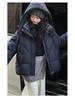 2025 Girls' Winter Fashion Padded Cotton Jacket - Thickened, Stylish Coat for Big Kids