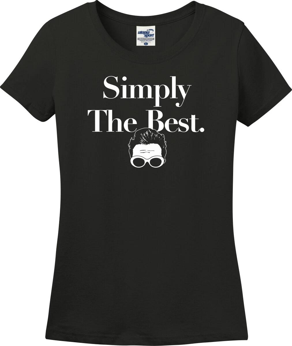 Simply The Best David Rose Missy Fit Ladies T-Shirt (S-3X) S