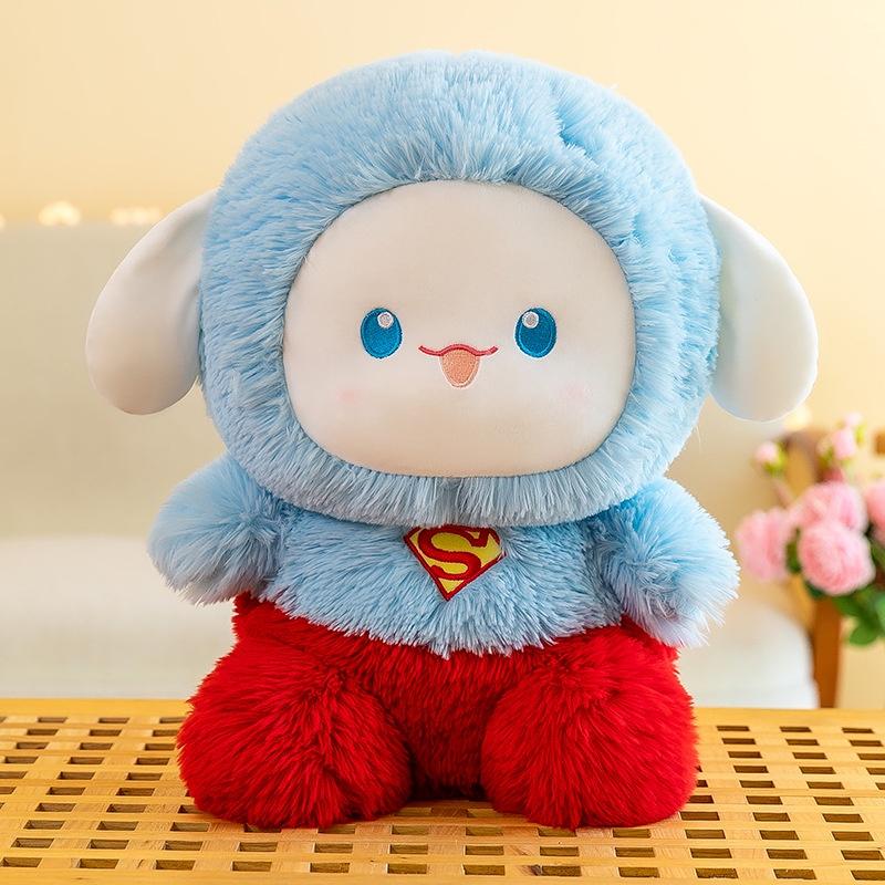 

Cute Captain Adorable Superhero Plush Toy Kids Birthday Gift Bedroom Or Office Companion Wholesale Activity Toy Superman,45cm/17.72in