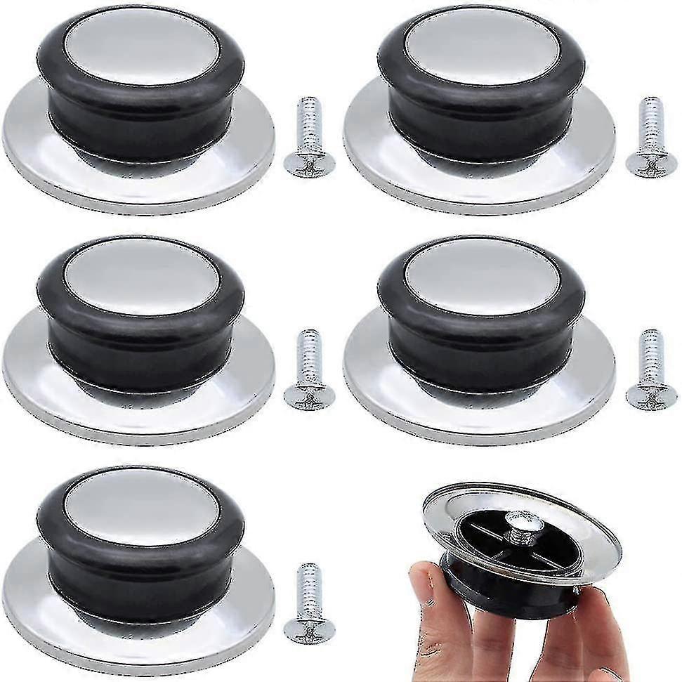 6 Pieces Heat Resistant Pot Lid Knob Replacement Handle Universal Handle For Pot Lids Pan Lids Cookware Pot Lid Handle Replacement Lid Knobs For Home 
