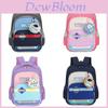 Preschool Girl Boys Lightweight Cartoon Print School Bag With Air Cushion Straps For Young Children
