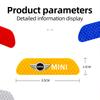 4Pcs Car Door Safety Warning Sticker Reflective Mark Decal For BMW Mini Works Cooper F54 F55 F56 F57 F60 R50 R52 R53 R55 R56 R57
