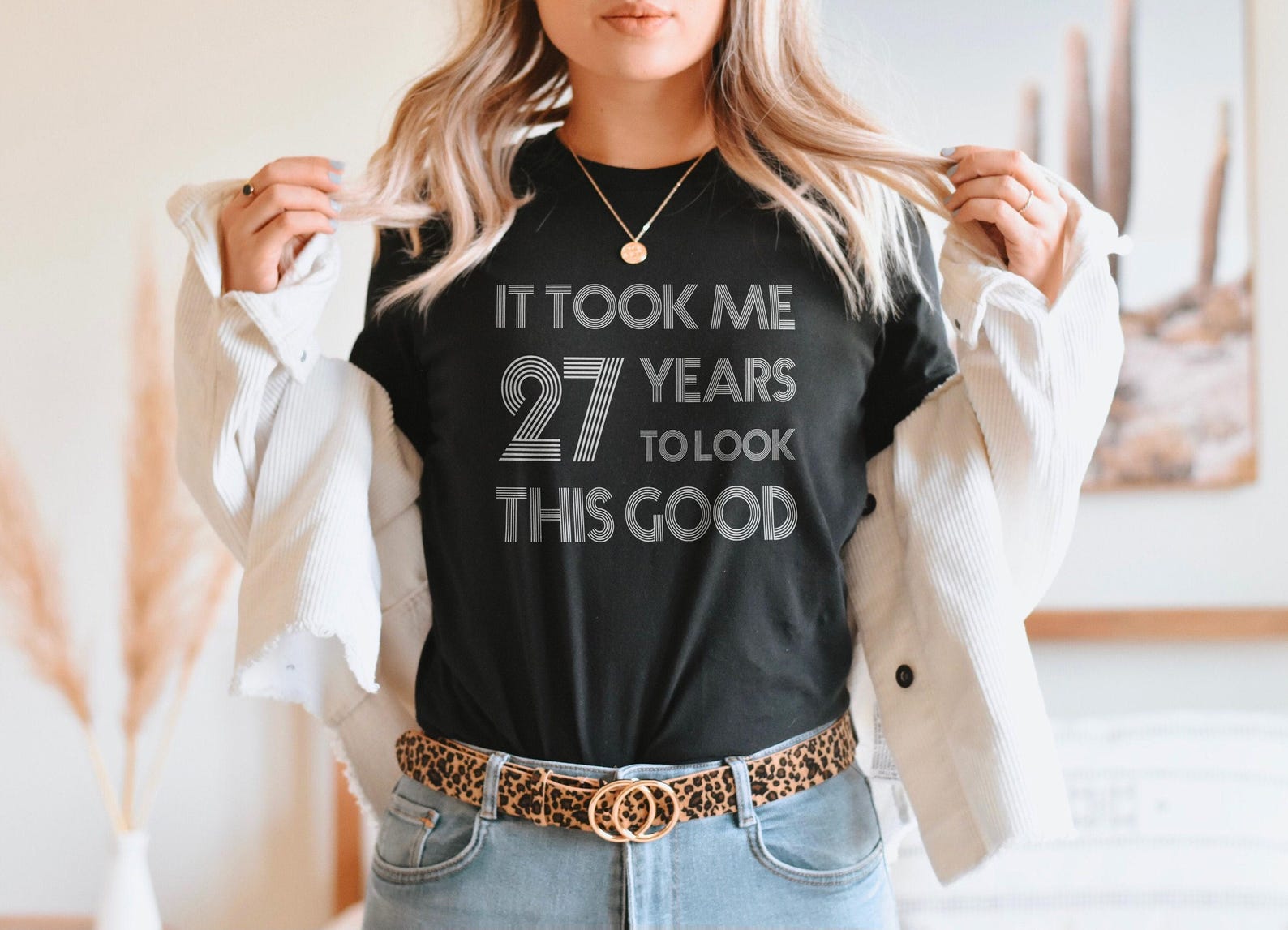 Personalised Retro Birthday Shirt – Custom Age Vintage Style Print Tee 4XL