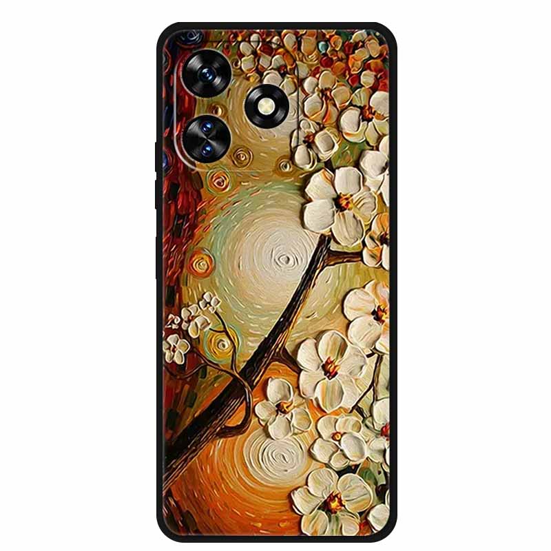 

Чехол для телефона с принтом животных для Oukitel C51, мягкая задняя крышка из ТПУ для Funda Oukitel C51, роскошный мультяшный чехол-защита, крутой Capa -Oukitel C51