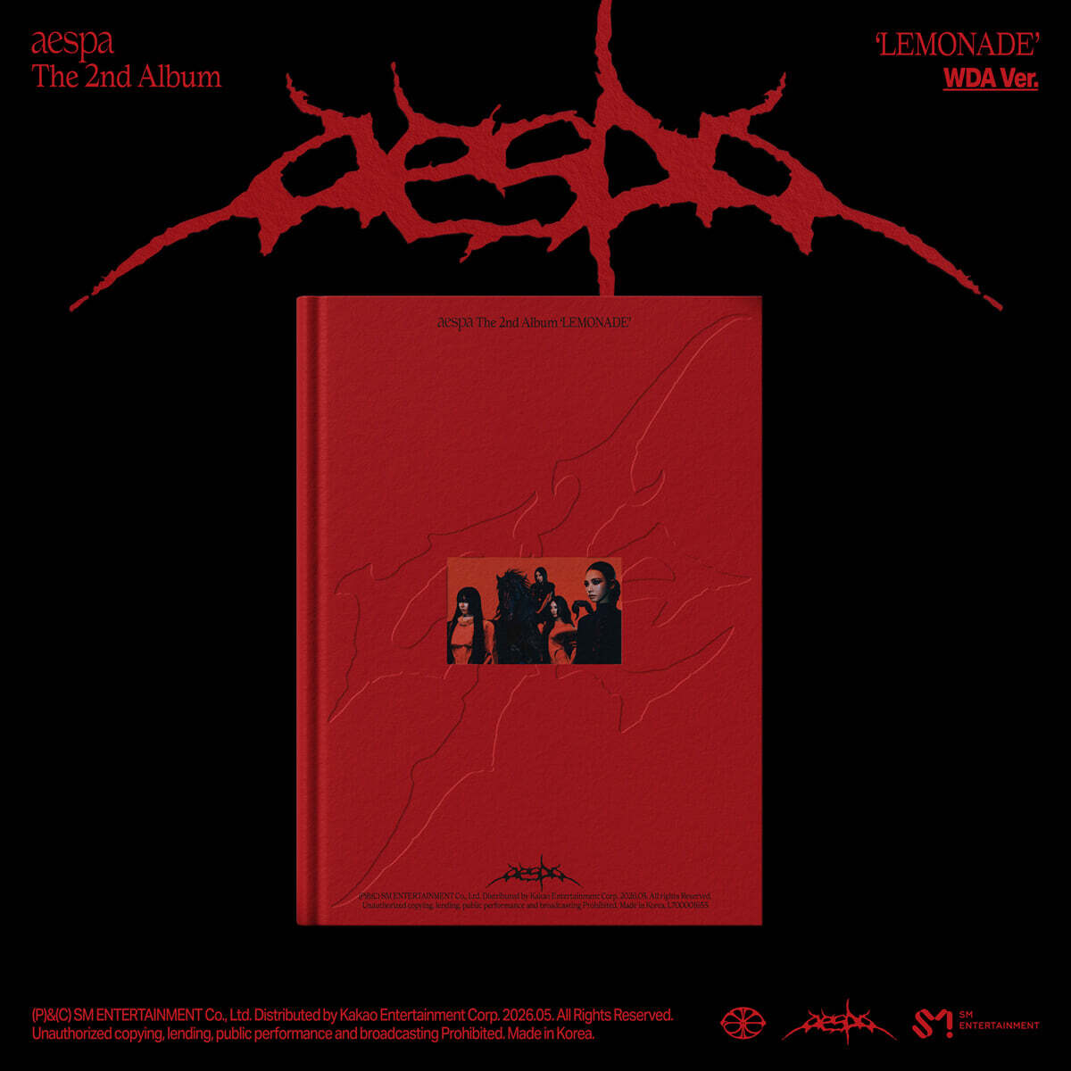 aespa - LEMONADE / The 2nd Album (WDA ver.) WDA ver.