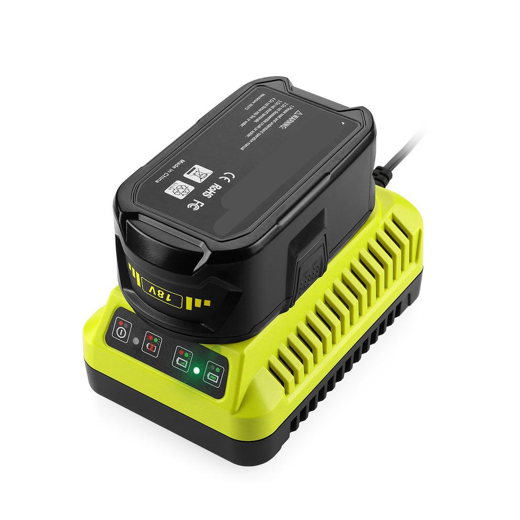 Battery Charger Adapter 12V?18V Power Tool Fast Charging Replacement for RYOBI P117 P108 Nickel