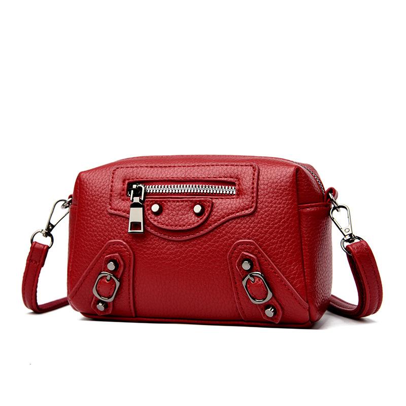 

Сумка женская новая высококлассная на плечо женская популярная сумка большой вместимости сумка для мамы среднего возраста красный