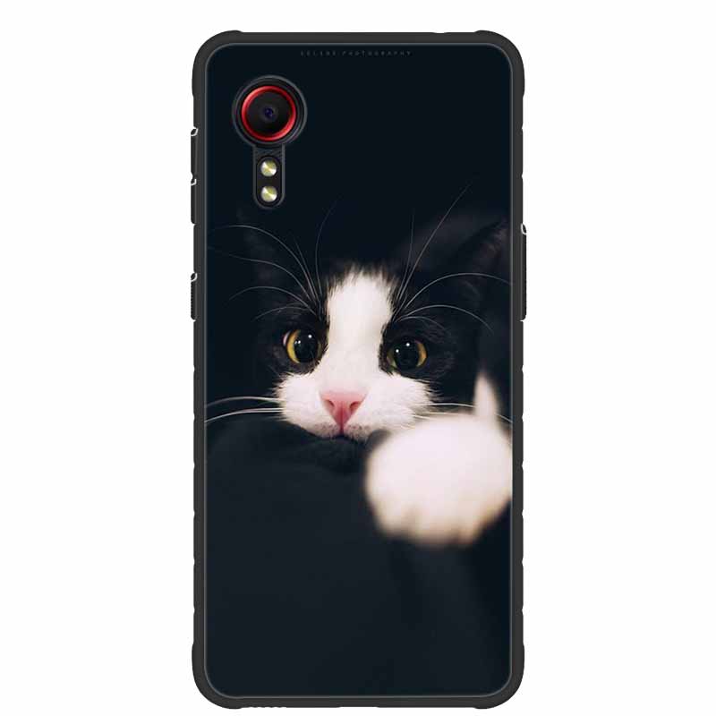 For Samsung Xcover 5 Case Xcover 4s Cover Silicone Soft TPU Phone Case For Samsung Galaxy X Cover 4 Case Protective Bumper Funda