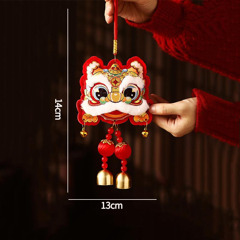 Horse Year Pendant With Tassel  Chinese New Year Hanging Decoration  Spring Festival Cute Horse Hanging Ornament