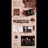 DKZ [TASTY] 3rd Mini Album (INVITATION ver.  SNARE ver.) + Free Gift