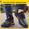 Men's Safety Shoes Anti-puncture Working Sneakers Puncture Male Work Shoe Breathe Men Footwears Lightweight Men's Work Shoes