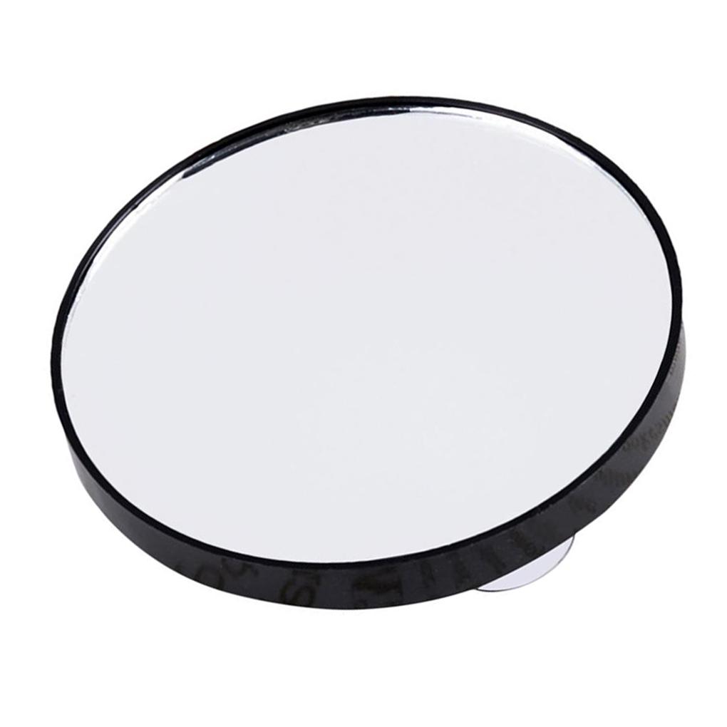 

Зеркало для макияжа с двумя присосками Круглое Компактное Без рук Экономия места Удобное Увеличительное стекло Семья Отель Ванная комната Дом Путешествия