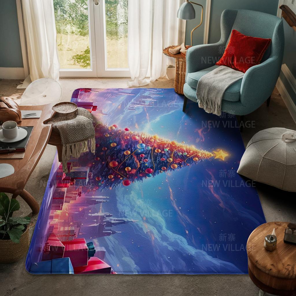 

Ковер у входа в дом Домашний коврик у двери Гостиная Ванная Комната Ноги ванная комната Нескользящие коврики с водопоглощением для ванной Счастливого Рождества зима 400mmx600mm