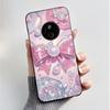 Printed Phone Case For Nokia 110 4G 2024/HMD 110 4G/Nokia 125 4G 2024 Soft Silicone Black Shell Cover Cute Flower Cartoon Casing