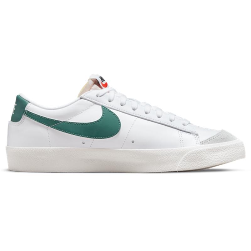 Nike Blazer Low 77 'White Green' Women's Sneakers Skateboard Shoes DC4769-112