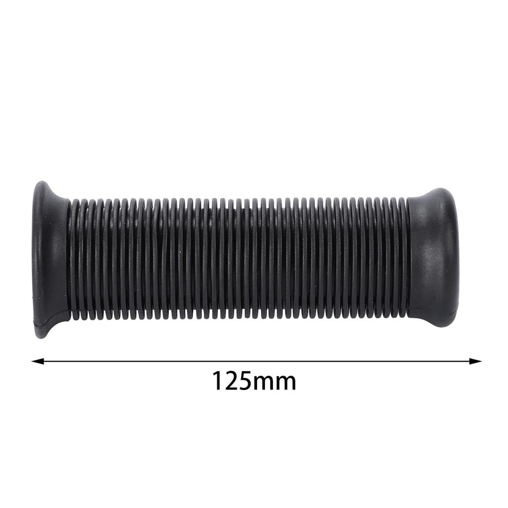 Nakira Motorcycle Grip Moped Handle 22.2mm Non-Penetrating Rubber D Type
