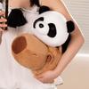 Flip Kapibara Panda Doll Plush Cute Toy Simulation Capybara Doll Ragdoll