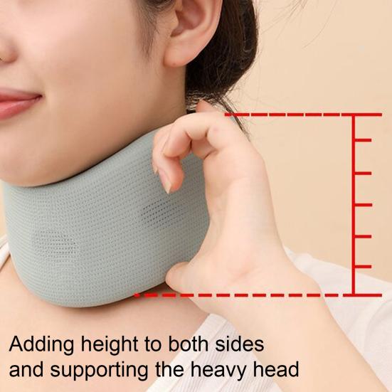 Summer Sponge Neck Brace Neck Pain Spine Pressure Relief Ergonomic Neck Support Women Men Cervical Posture Corrector Pillow