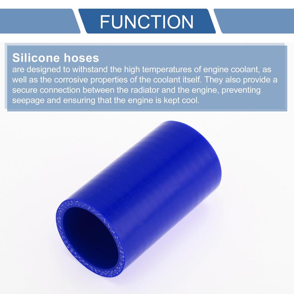 X AUTOHAUX Silicone Hose, Silicone Tube, Intercooler, Intake Pipe, Resistant Hose, Air Duct