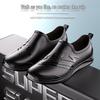 Men's Mid-Calf Non-Slip Fleece-Lined Rubber Rain Boots for Fashion, Work, and Outdoor Activities