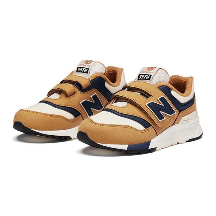New Balance NB 997H Comfortable Versatile Durable Low-Top Kids Running Shoes Kids Sneaker Beige PZ997HGT