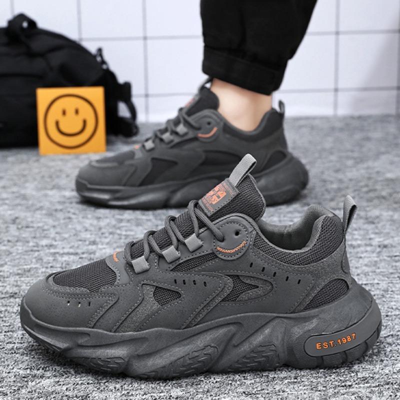 Hot Sale Men Shoes Spring Fashion Breathable Comfortable Casual Sneakers Basketball Shoe Outdoor Versatile Platform Running Shoe