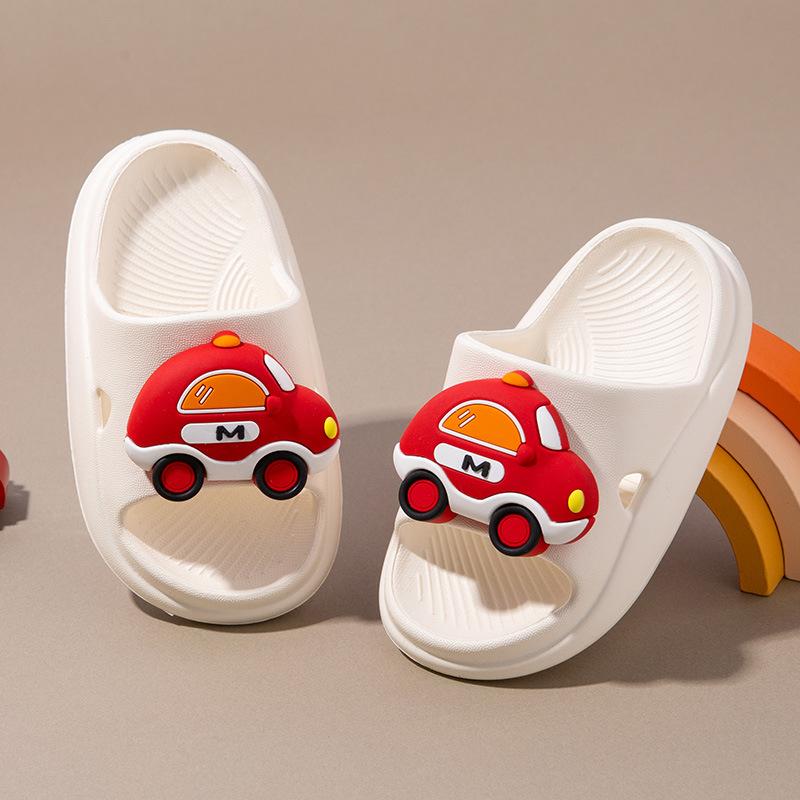 Cartoon-Schuhe - Sandalen mit weicher Sohle für Jungen und Mädchen, atmungsaktive Hausschuhe