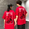 2026 Japanese Anime Mobile Soldier Gundam Short-sleeved Red Comet Xiaya T-shirt Men's and Women's Two-dimensional Peripheral Clothes
