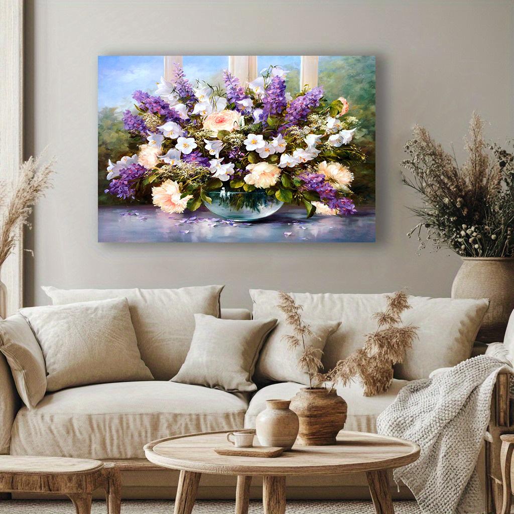 Krásné květiny Nástěnné umění Obrazy na plátně Moderní estetická krajina Minimalistický plakát Obrázky Obývací pokoj Home Decor