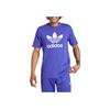 Adidas Adicolor Trefoil Tee Energy Ink Men Streetwear IR7982