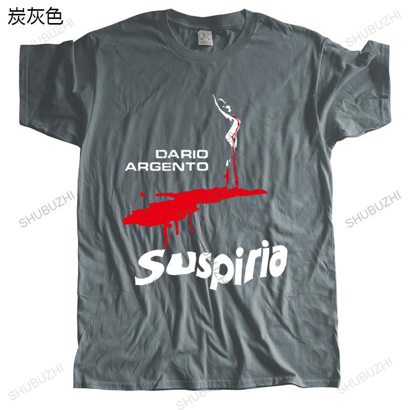 Male streetwear Tshirt luxury cotton T shirt Brand Clothing Suspiria Dario Argento summer Unisex O-neck Teeshirt Size