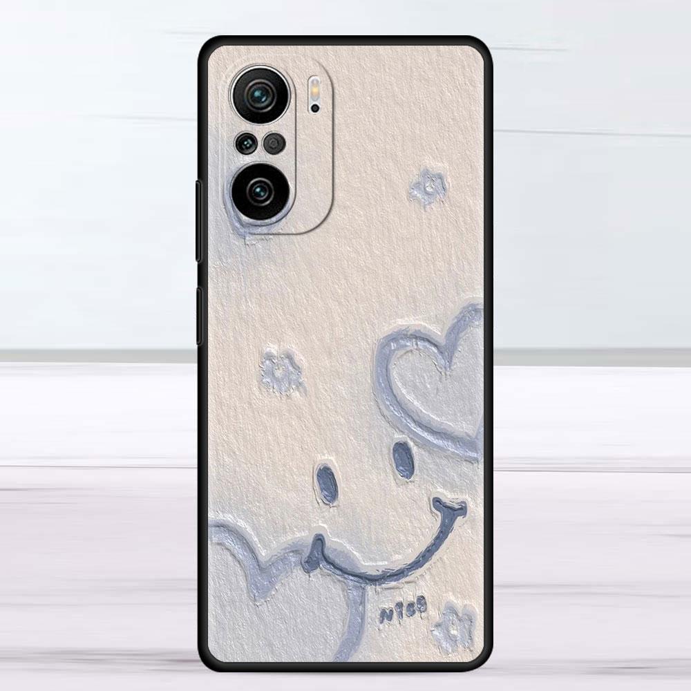 Case For Xiaomi Redmi Note 11 9S 10 9 8 7 9A 9C 9i K40 8T 10C 9T K50 Silicone Phone Shell Flower Cute