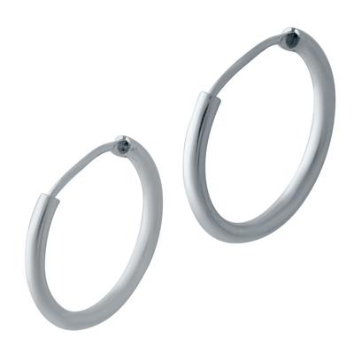 Silver Earrings Without Stones (2023982)