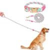 Classic Comfortable Cotton Dog Collar Adjustable Braided Cotton Multi-Color Rope Collars with Durable Metal Buckle for Medium Small Dogs