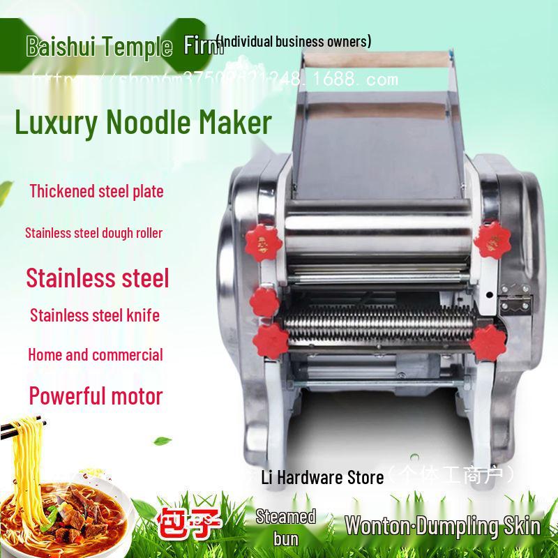 Stainless Steel Multifunctional Noodle & Dumpling Skin Maker for Home & Business
