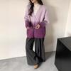 Strickjacke Damen Herbst Winter Neu Lässiger Stil Locker Große Größe Verdickt Pulloverjacke Damen
