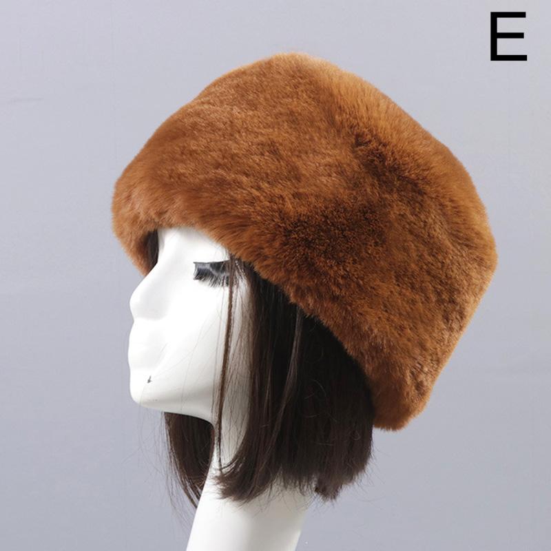 Faux Fur Hats Beret Hat Women 