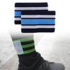 2Pcs Three-color Striped Ankle Bands Outdoor Activities Leg Straps for Elastic Cycling