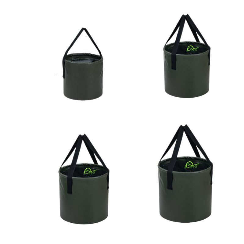 Portable Folding Water & Fish Bucket for Camping and Travel