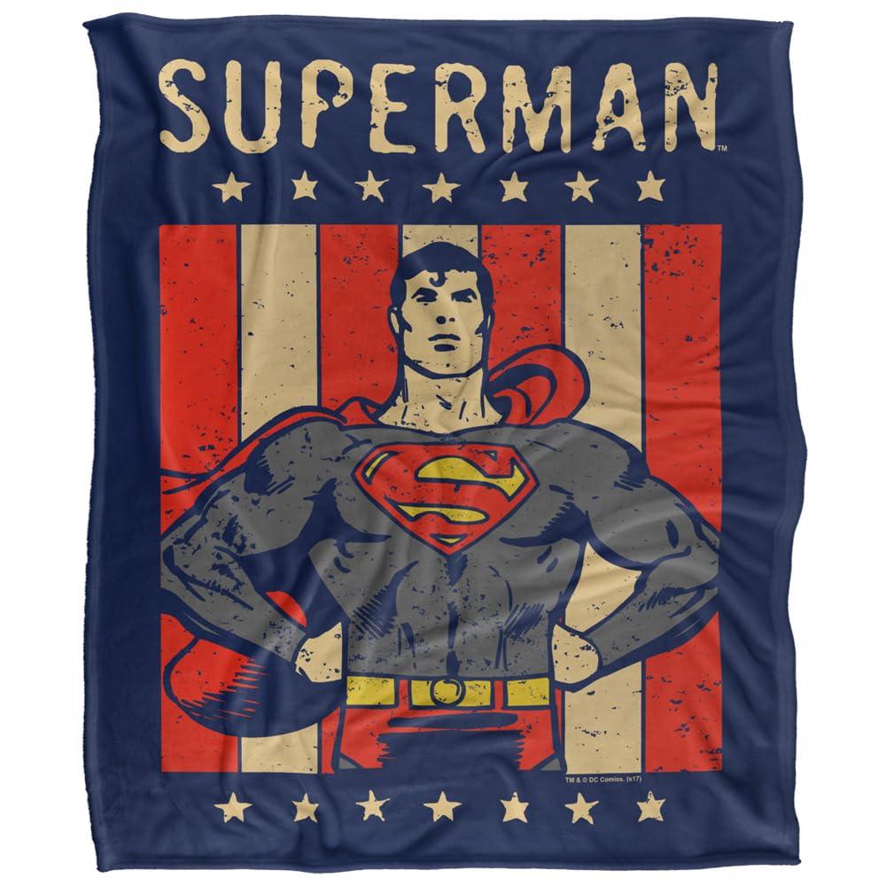 Superman Liberty Soft Touch Blanket