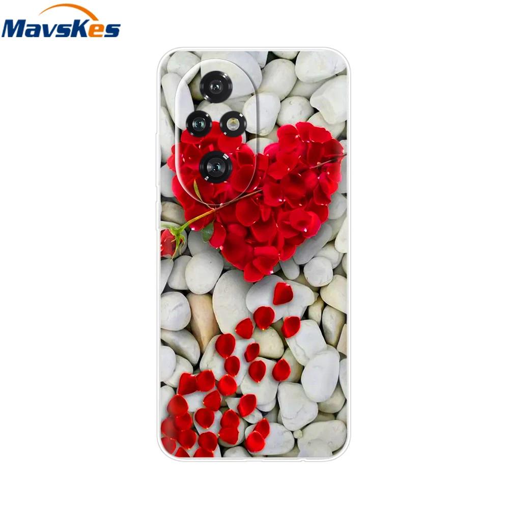 Für Honor 200 Hülle Niedliche Cartoon Silikon TPU Weiche Handyhüllen für Für Honor 200 Pro Honor200 Lite Transparente Capas Honor200
