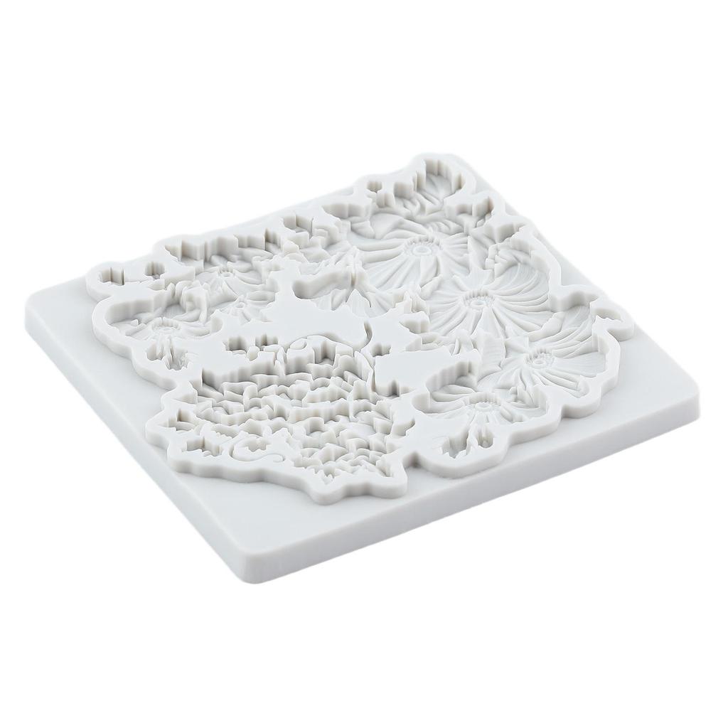 Flower Silicone Molds Chrysanthemum Poppy Flower Fondant Mold Cake Decorating Tools Cupcake Topper Candy Chocolate Gumpaste Mold