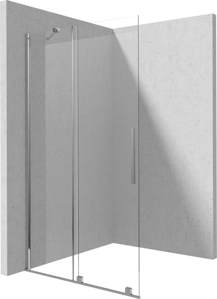 Ścianka Prysznicowa Walk-In 120 Cm - Przesuwna Chrom Ktj 032R