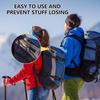 15Pcs Zipper Clips Anti Theft Zipper Pull Replacement Backpack Zipper Pulls Keep Closed Carabiner Clip for Luggage Suitcase