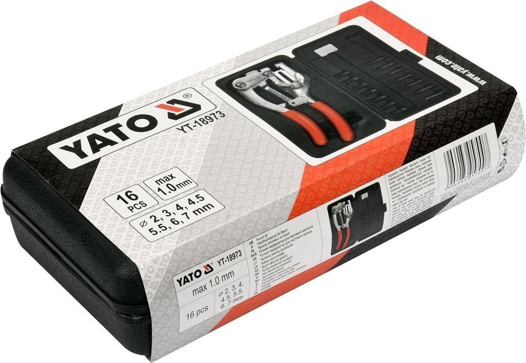 MANUAL PUNCH FOR SHEET METAL YT-18973 YATO